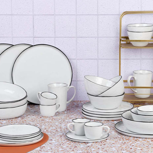Service Complet Pure - 32 Pièces - Blanc Neige