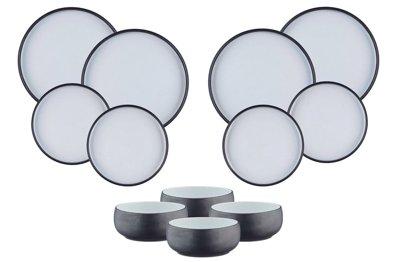 Service Les Essentiels Gourmet - 12 Pièces - Onyx