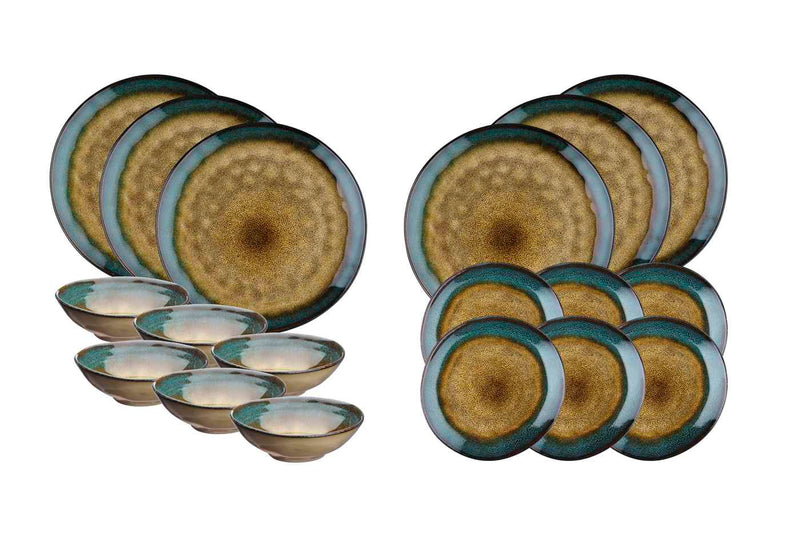 Service Les Essentiels Island - 18 Pièces - Terre Et Mer