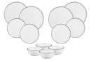 Service Les Essentiels Pure - 12 Pièces - Blanc Neige