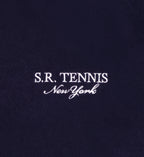Polo Manches Courtes Sr Tennis Terry - Navy/White - Femme