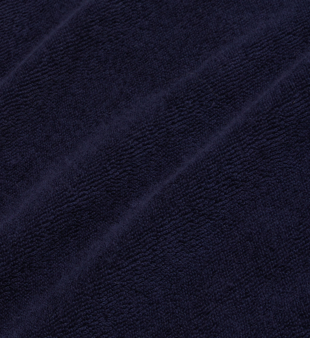 Polo Manches Courtes Sr Tennis Terry - Navy/White - Femme