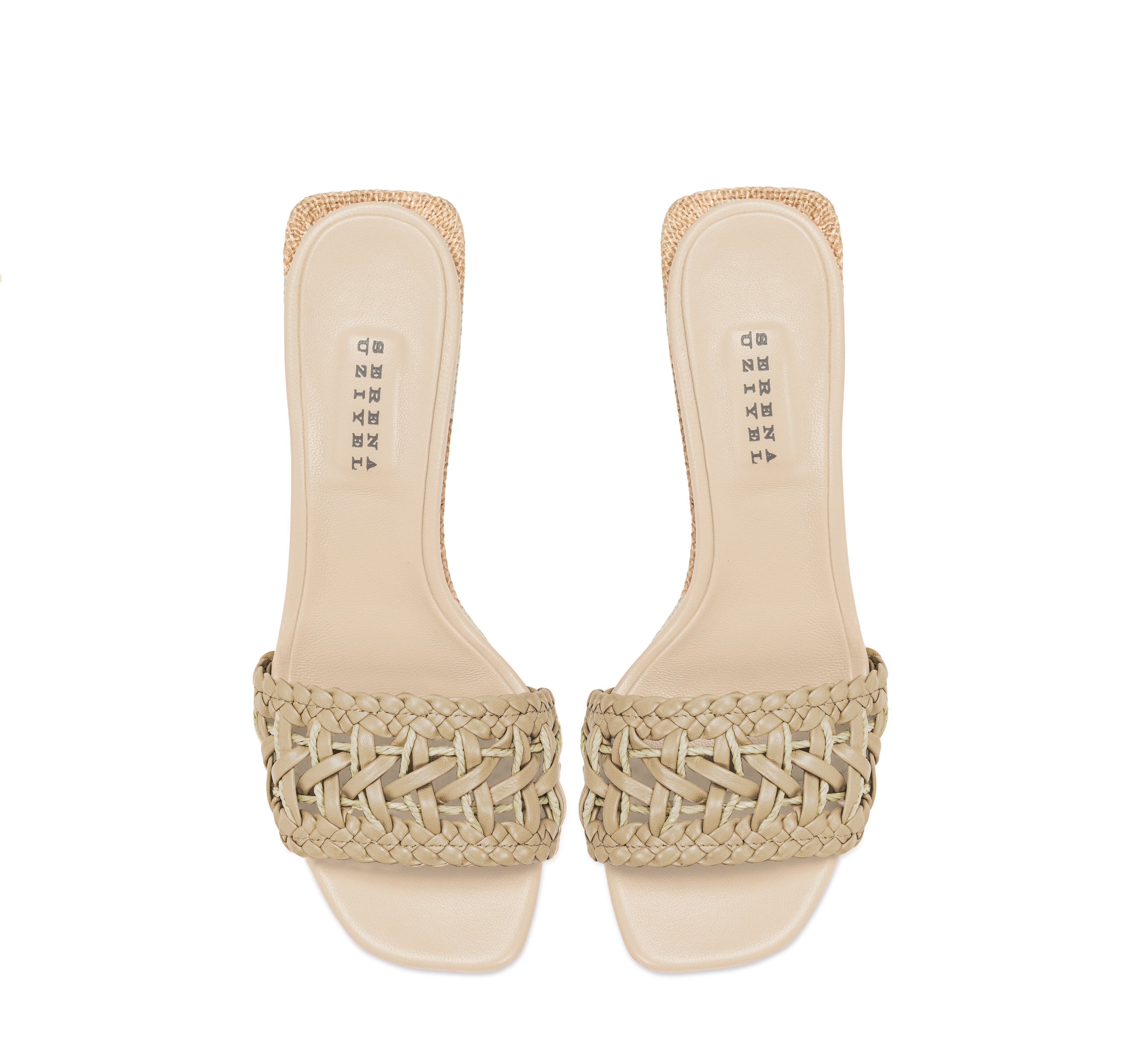Almeria Nude Wedge Sandal