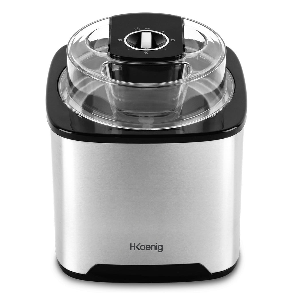 Ice Cream Maker - Stainless Steel/Black