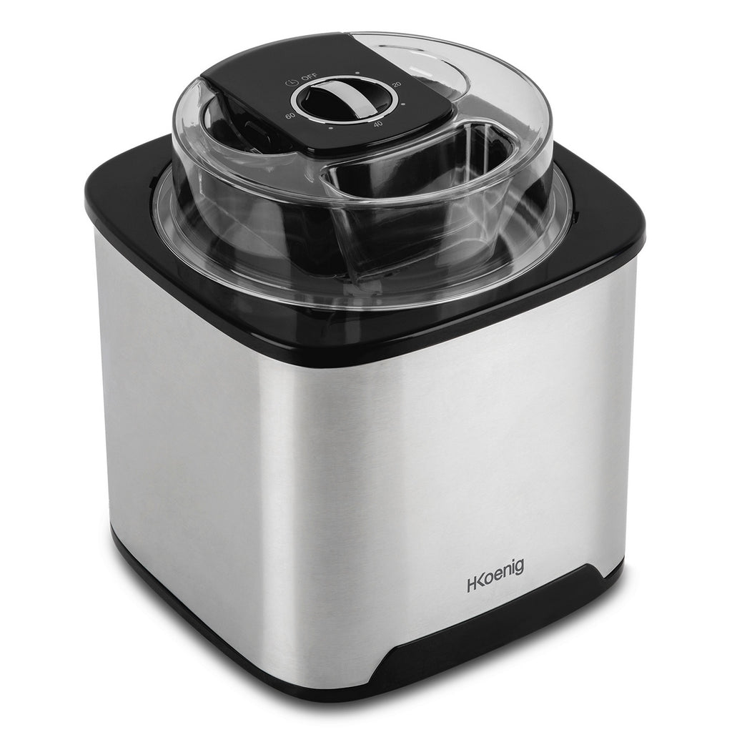 Ice Cream Maker - Stainless Steel/Black