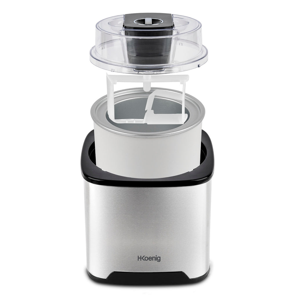 Ice Cream Maker - Stainless Steel/Black
