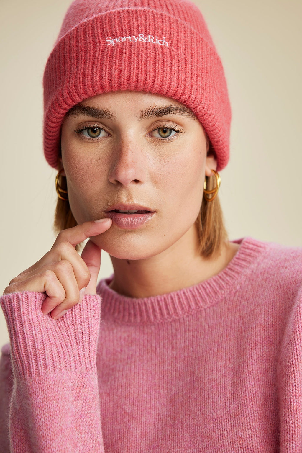 SRC Wool Jumper - Strawberry - Women