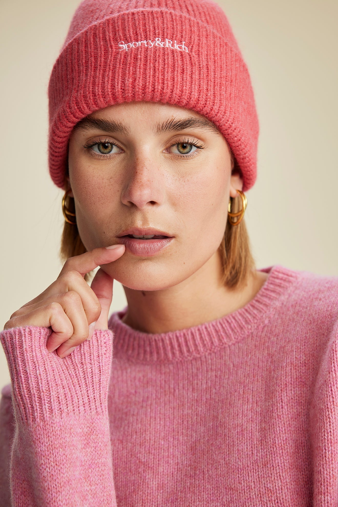 SRC Wool Jumper - Strawberry - Women