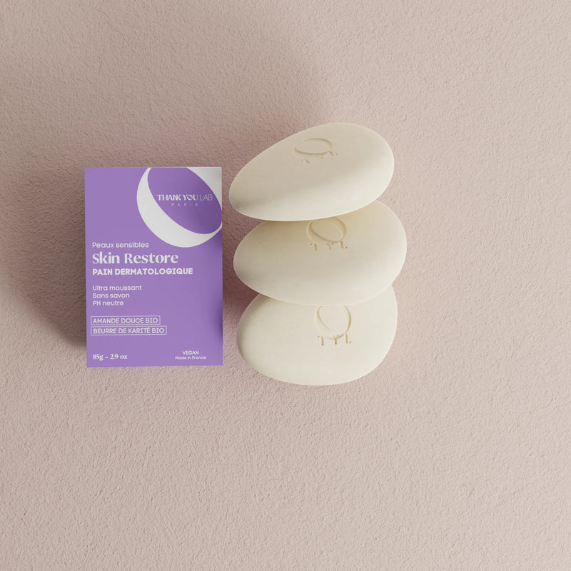 Nettoyant solide pour peau sèche