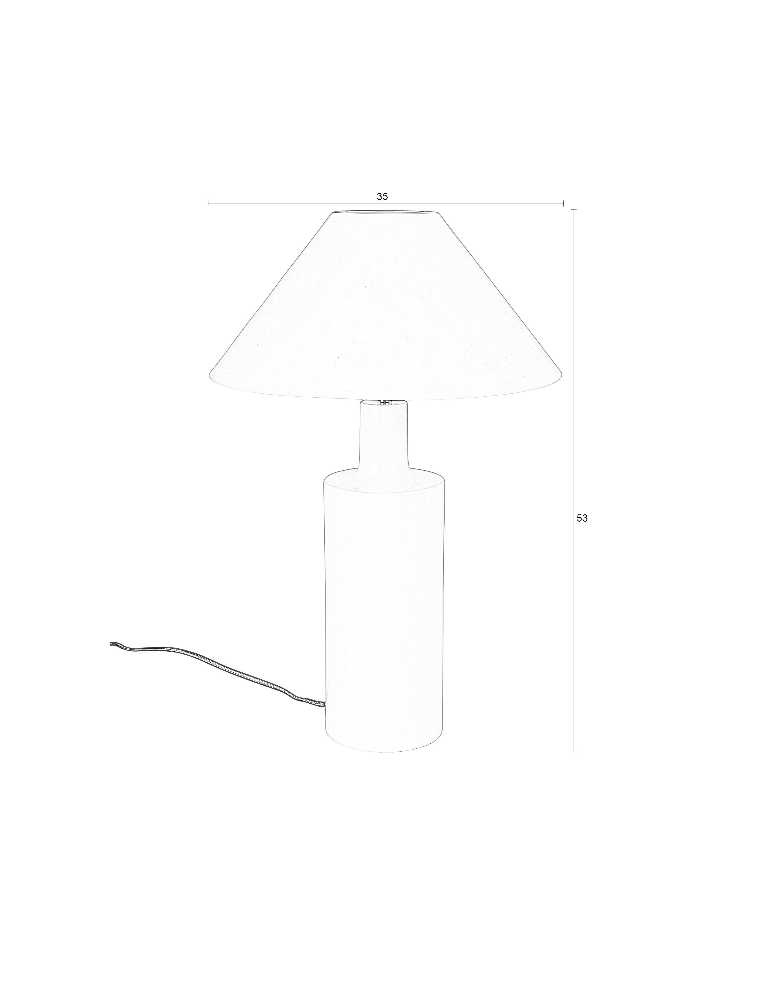 Wonders - Table Lamp - Iron - Glossy Brown