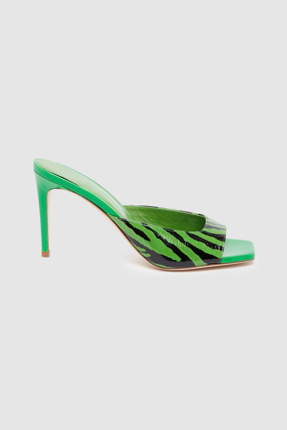 Sandalias Patricia - Verde Cebra - Mujer