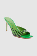 Sandalias Patricia - Verde Cebra - Mujer