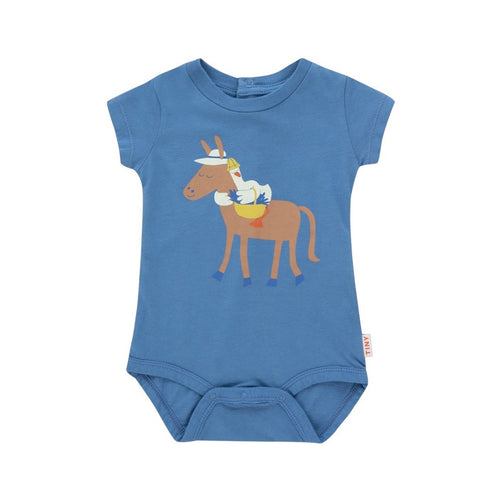 Body 'Mi amigo burro' azul noche - Selección Tinycottons disponible en amaetc.com, concept store ecológico para niños