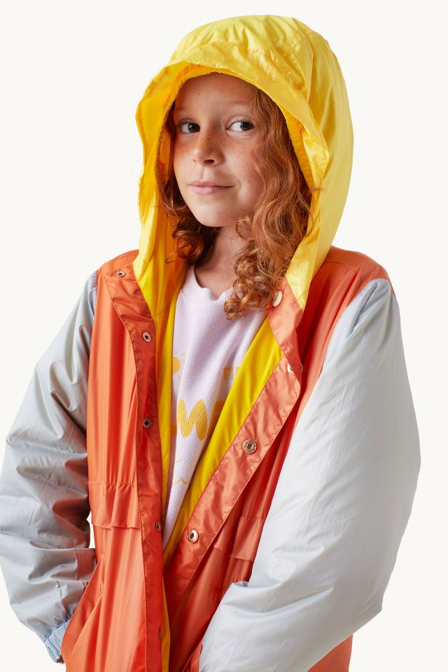 Tinycottons - Coupe Vent Color Block Light Brown