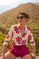 Blanc Blusa Sicuani - Y Rojo