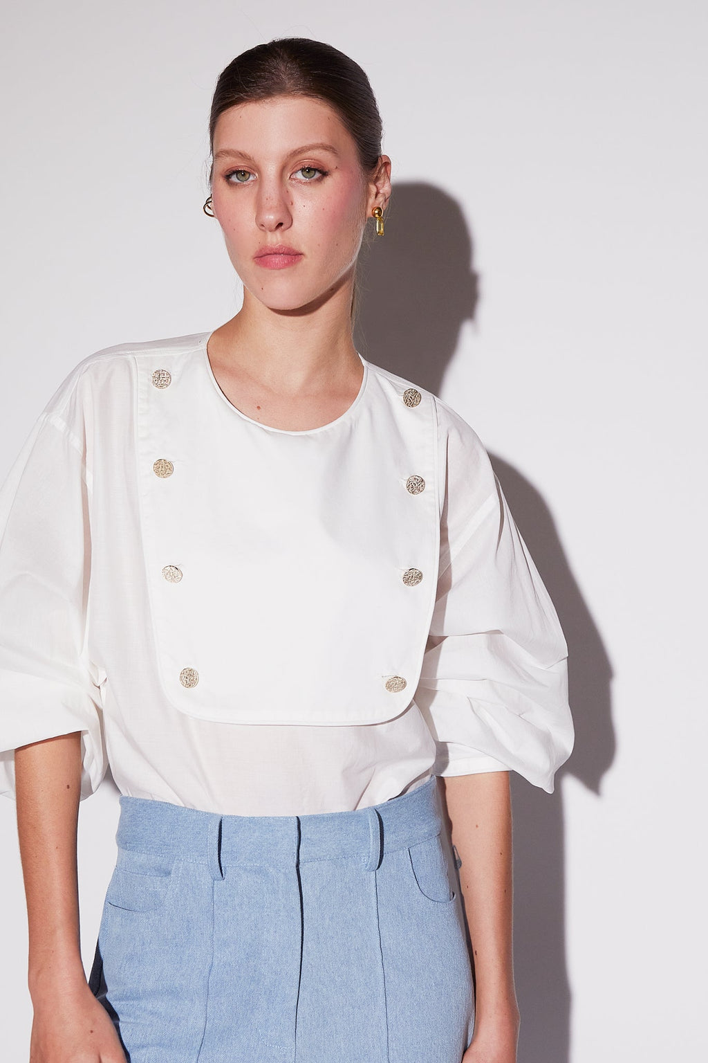 Poppy Shirt - Off-White - Women