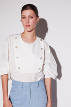Poppy Shirt - Off-White - Women