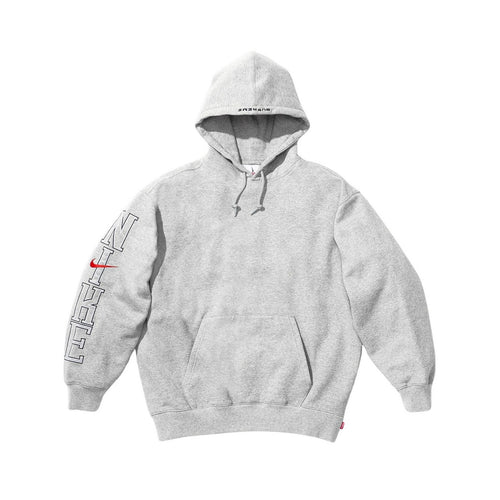 Supreme Nike Hooded Sweatshirt Heather Grey - Gris
