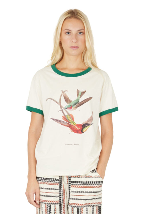 T-Shirt Imprimé Oiseaux