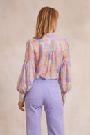 Blouse Fabuleuse Songes D'Alice - Violet Et Rose