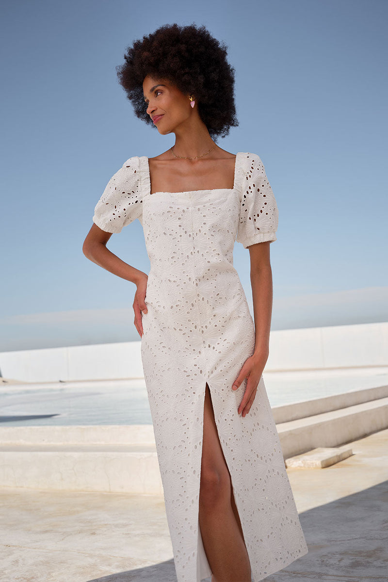 Robe Agapi Blanc - Blanc