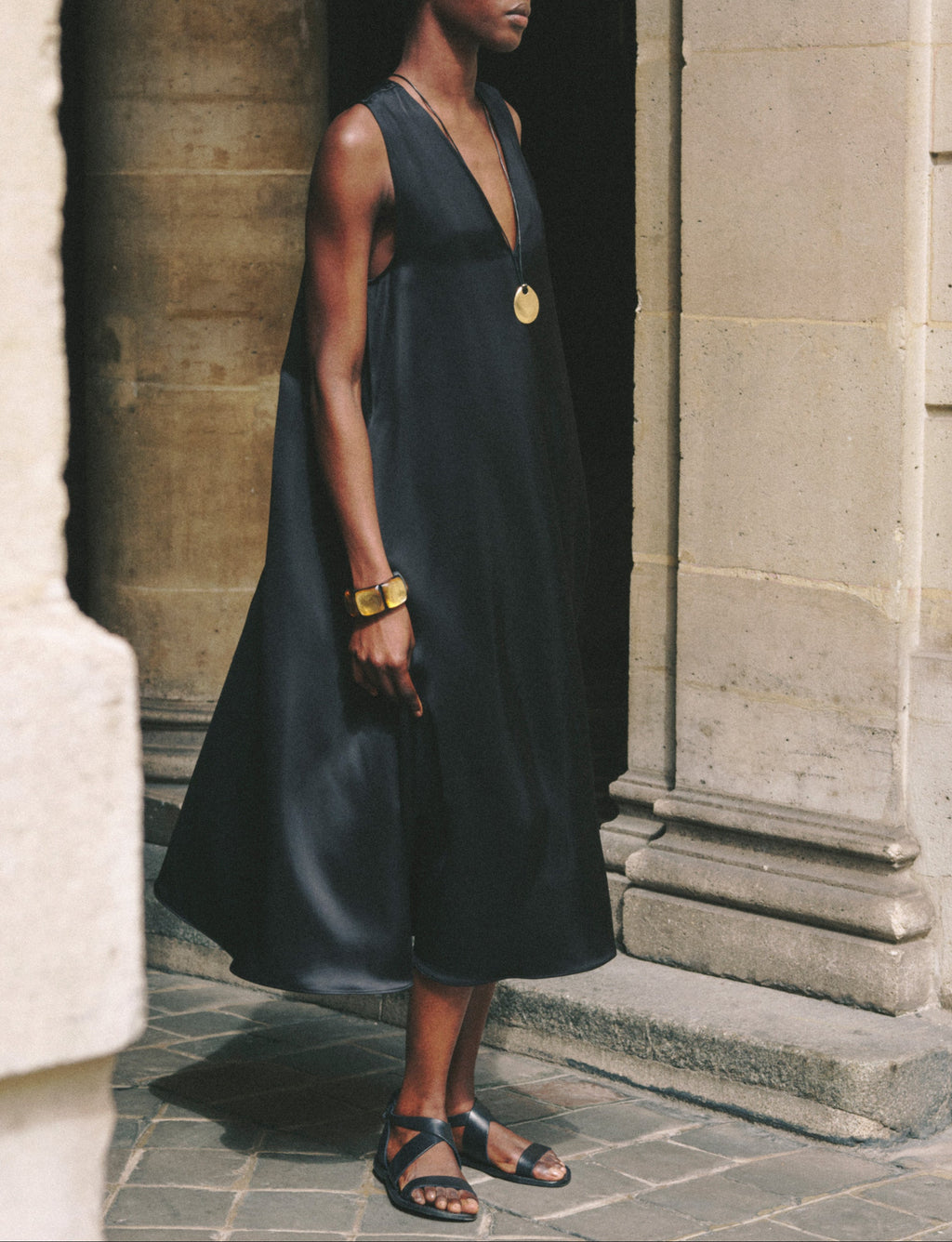Robe Ila - Noir - Femme