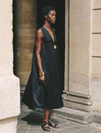 Robe Ila - Noir - Femme