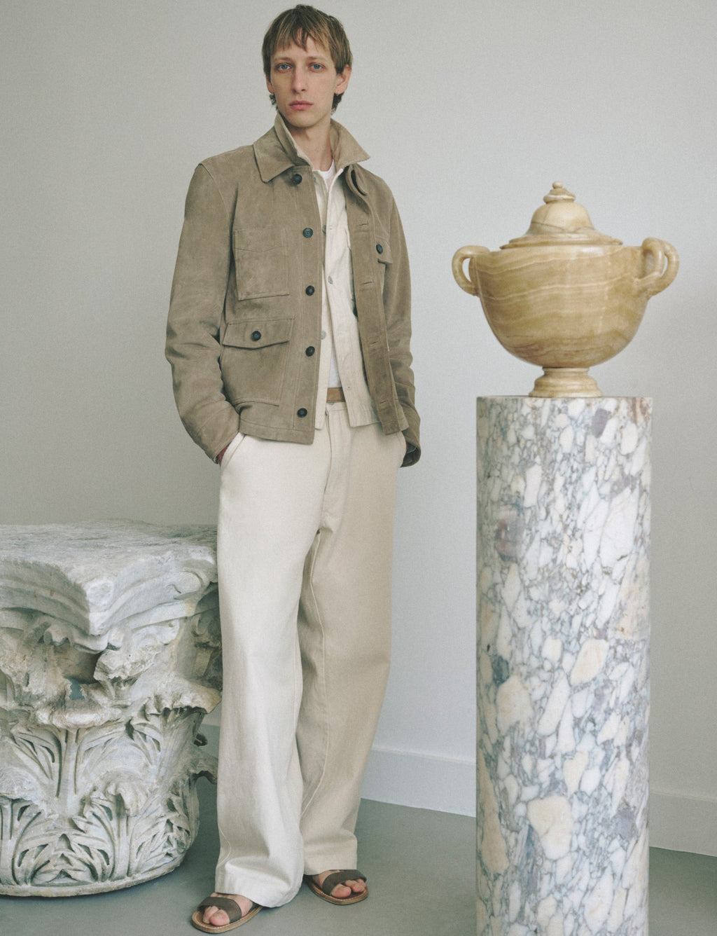 Blouson Elvis - Taupe - Homme