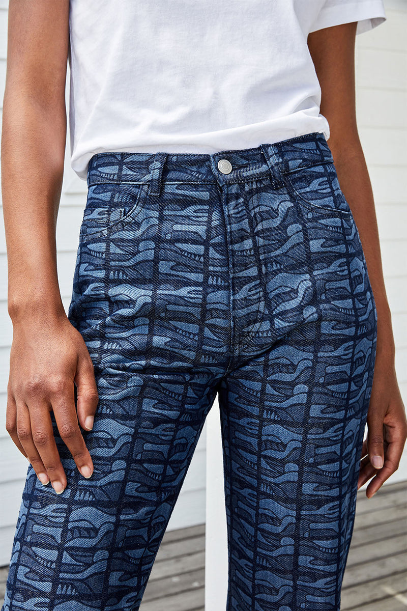 Pantalon Idéaliste Denim Délavé