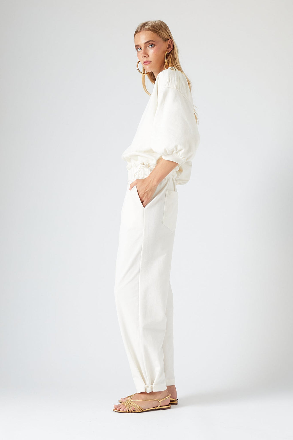 Pantalon Thais Cream