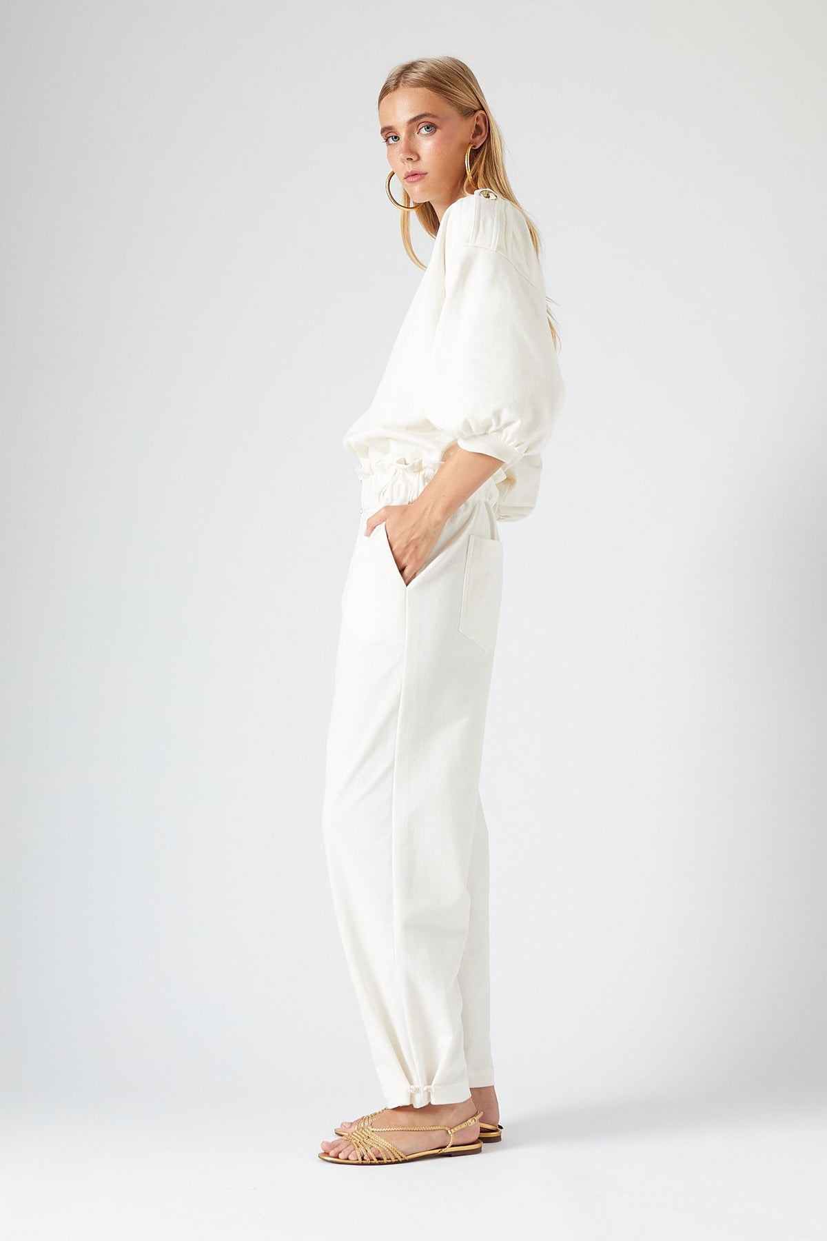 Pantalon Thais Cream