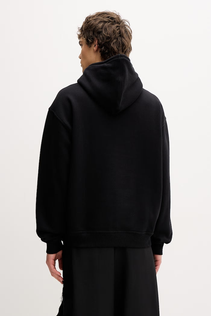 Loose Wave Hoodie - Black