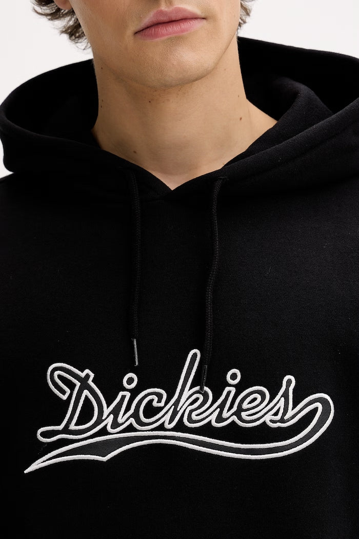 Loose Wave Hoodie - Black