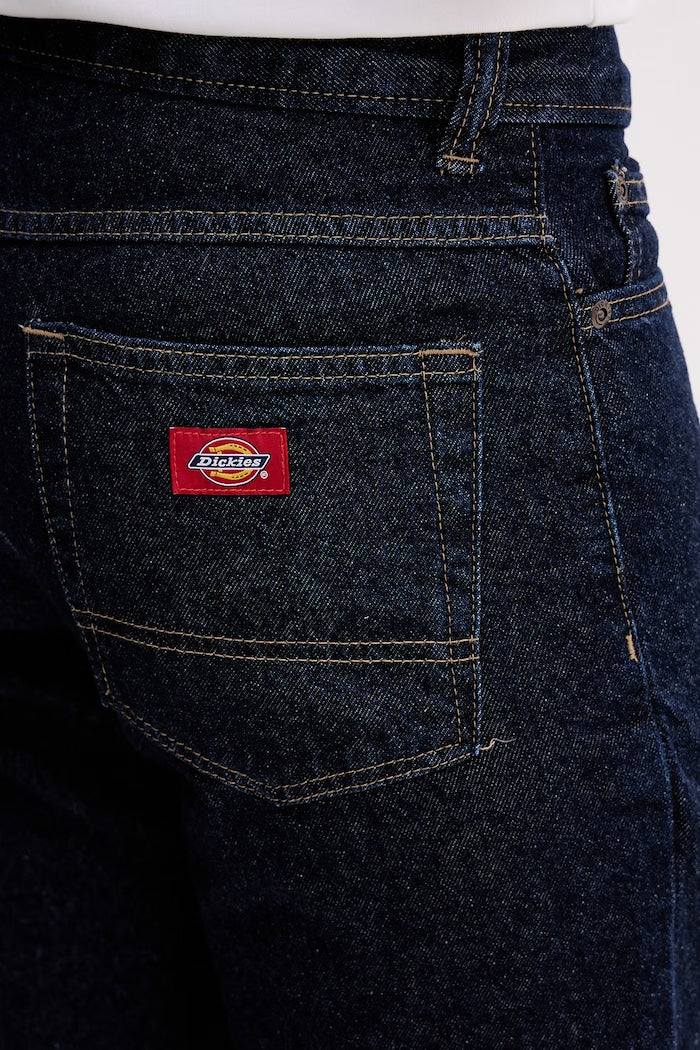 Vaqueros Dickies Relaxed Fit para hombre azul marino Dk0A88Obrin1 - Rinsed