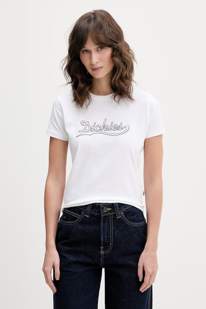 Camiseta Ligera Loose Wave - White