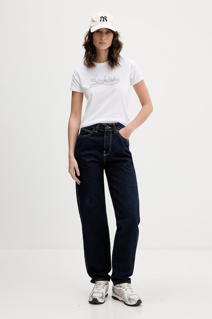 Camiseta Ligera Loose Wave - White