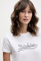 Camiseta Ligera Loose Wave - White