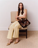 Hedera Cow Medium Tote Bag