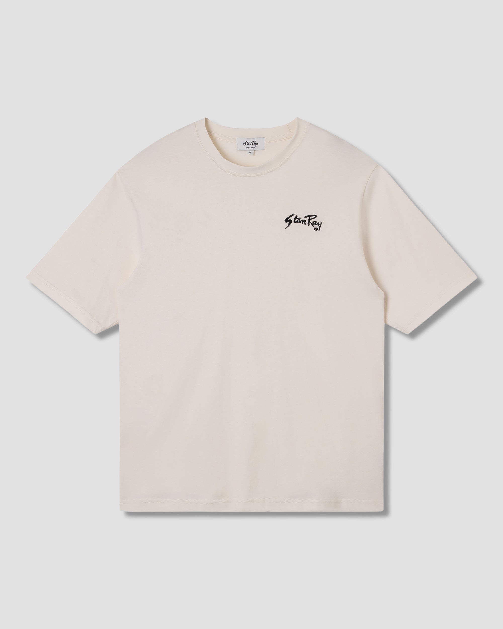 Emb Tee - White
