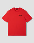 Emb Tee - Fire Red