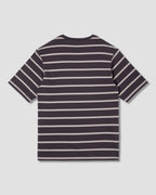 Stripe Tee - Raven/Eucalyptus