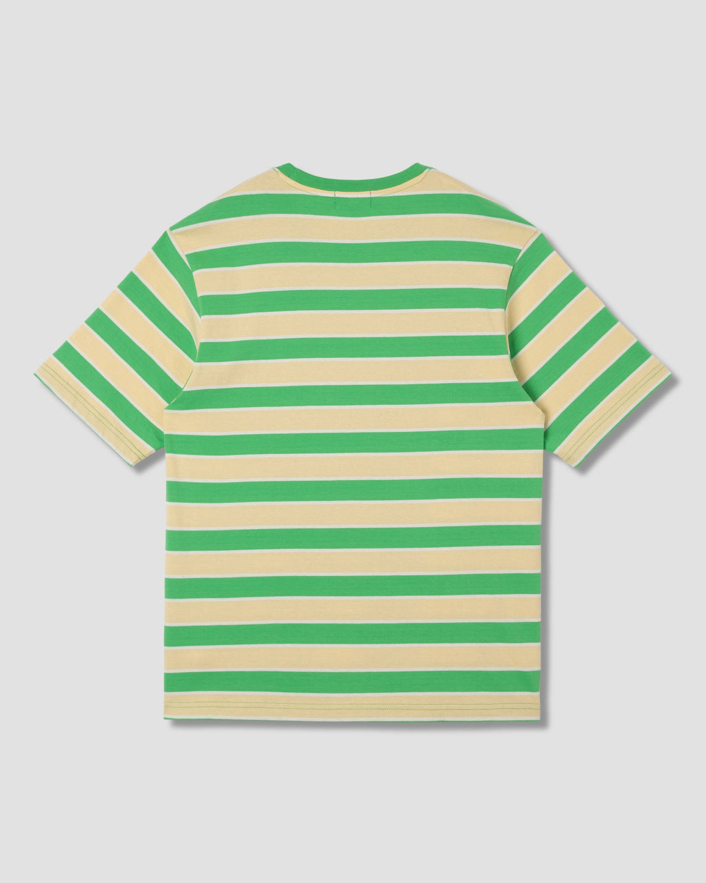 Stripe Tee - Island Green / Sunlight