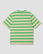 Stripe Tee - Island Green / Sunlight