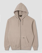 Patch Zip Hood - Eucalyptus