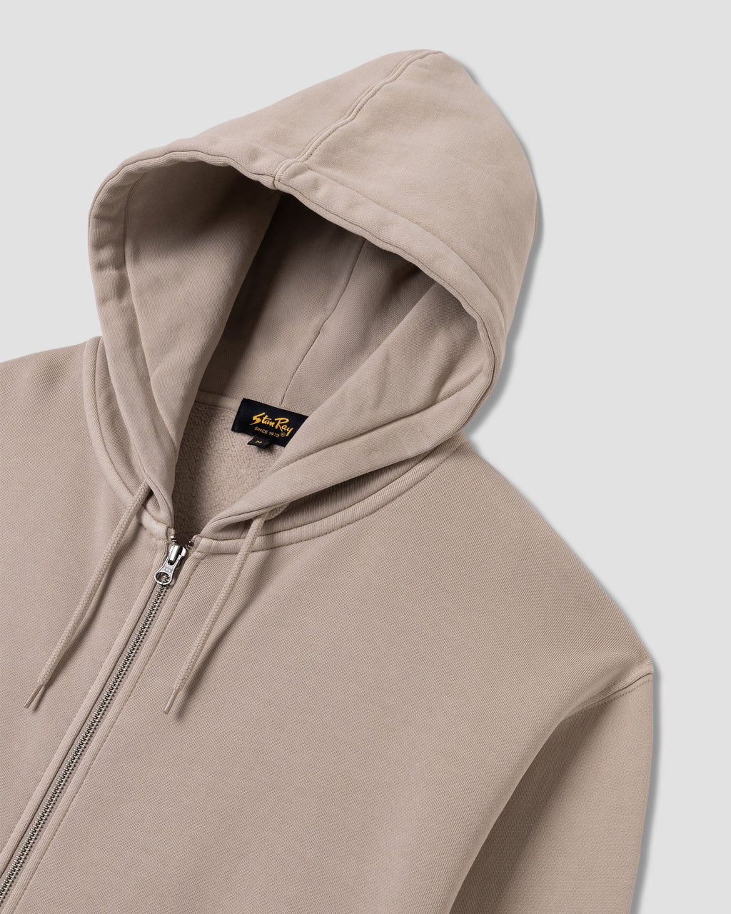 Patch Zip Hood - Eucalyptus