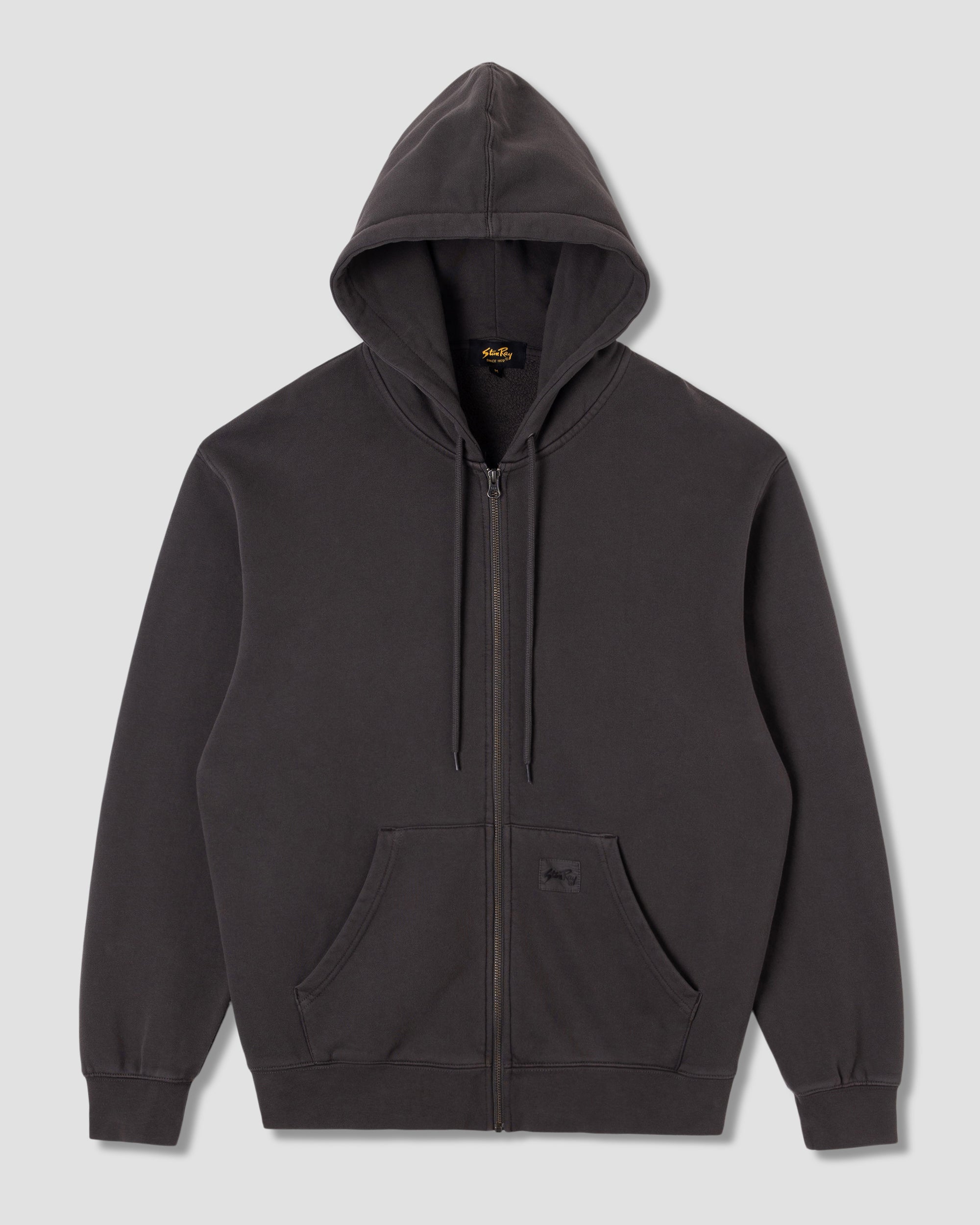 Patch Zip Hood - Raven Black