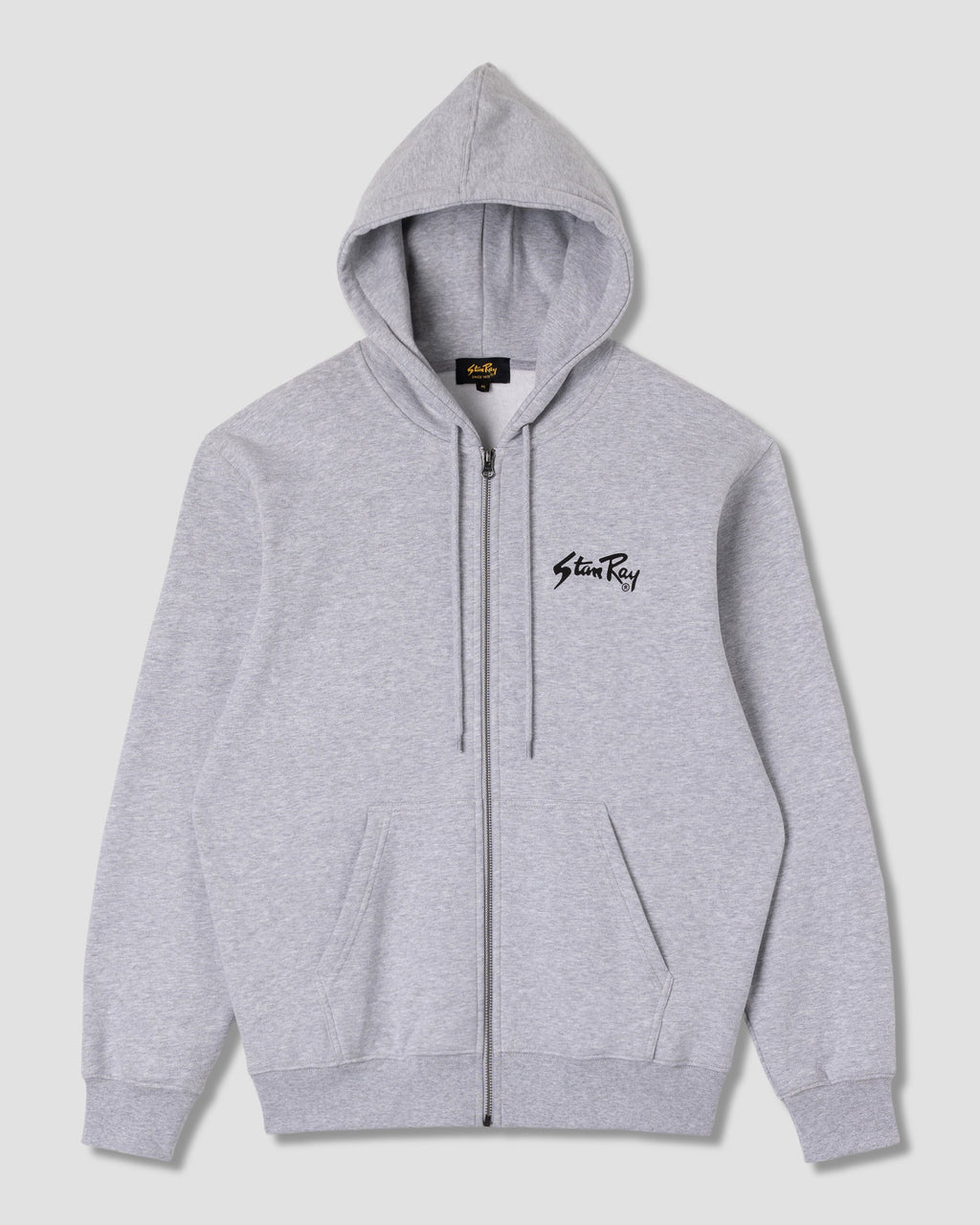Stan OG Zip Hood - Grey Heather