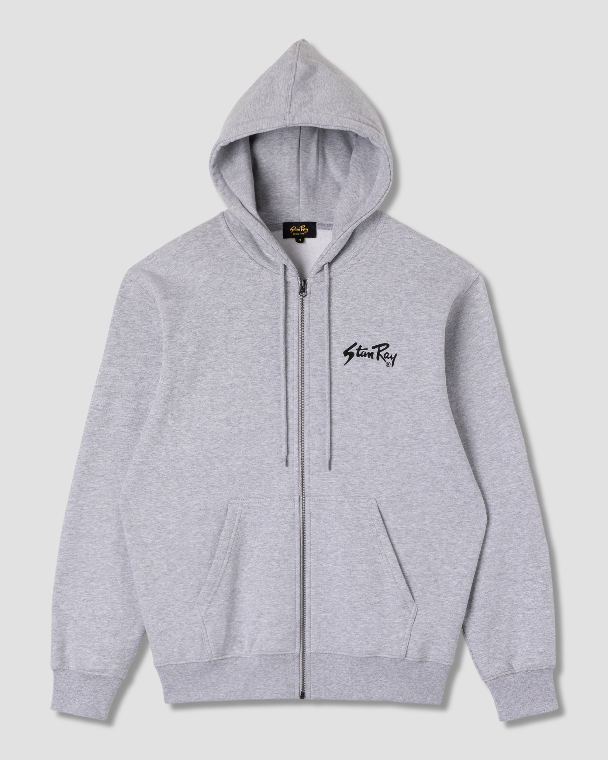 Stan OG Zip Hood - Grey Heather