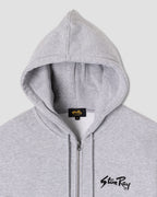 Stan OG Zip Hood - Grey Heather