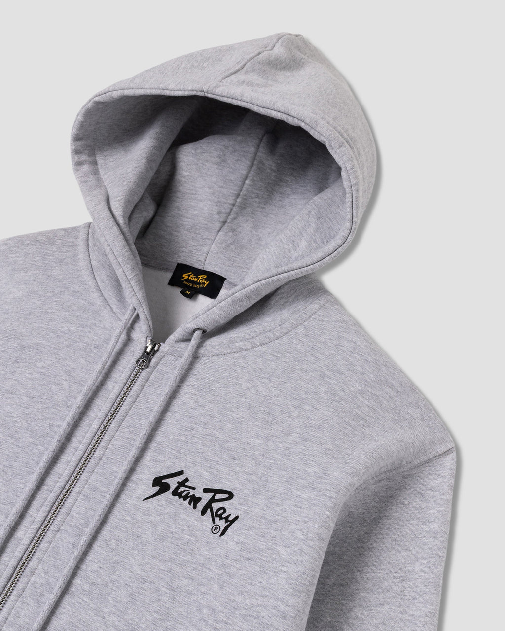Stan OG Zip Hood - Grey Heather
